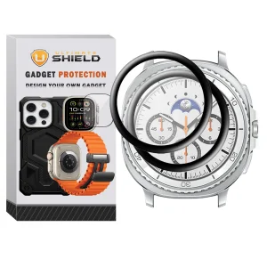 محافظ صفحه نمایش آلتیمیت شیلد مدل Nano Pmma مناسب برای ساعت هوشمند سامسونگ Galaxy Watch 8 Classic 46mm بسته دو عددی