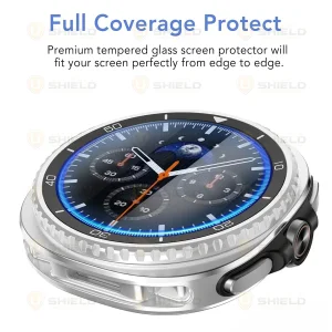 محافظ صفحه نمایش آلتیمیت شیلد مدل Nano Pmma مناسب برای ساعت هوشمند سامسونگ Galaxy Watch 8 Classic 46mm بسته دو عددی