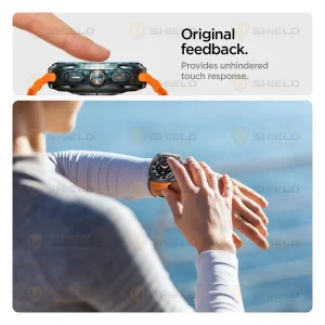 محافظ صفحه نمایش شیشه‌ای آلتیمیت شیلد مدل Glass-UL مناسب برای ساعت هوشمند سامسونگ Galaxy Watch 7 Ultra 47mm بسته سه عددی