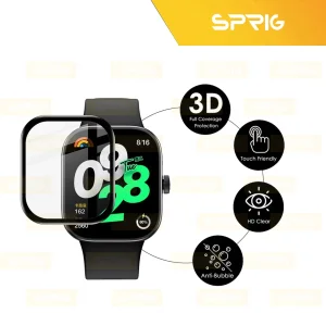 محافظ صفحه نمایش اسپریگ مدل Pmma-SPG مناسب برای ساعت هوشمند شیائومی Redmi Watch 4