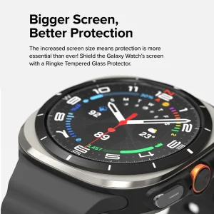 محافظ صفحه نمایش شیشه‌ای زیرو مدل Glass-ZR مناسب برای ساعت هوشمند سامسونگ Galaxy Watch 7 Ultra 47mm بسته سه عددی