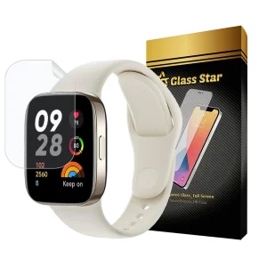 محافظ صفحه نمایش هیدروژل گلس استار مدل MTBWS مناسب برای ساعت هوشمند شیائومی Redmi Watch 3