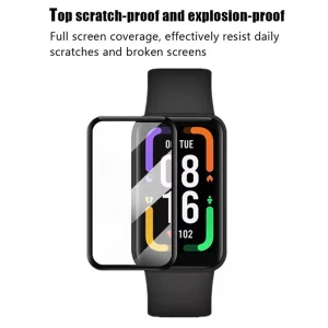 محافظ صفحه نمایش بادیگارد مدل PMMA مناسب برای ساعت هوشمند شیائومی Redmi Band Pro
