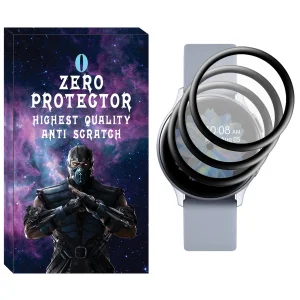 محافظ صفحه نمایش نانو زیرو مدل NZO مناسب برای ساعت هوشمند سامسونگ Galaxy Watch Active 2 44mm بسته سه عددی