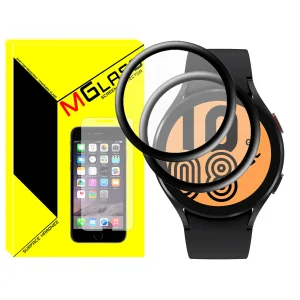 محافظ صفحه نمایش نانو ام‌گلس مدل NMG مناسب برای ساعت هوشمند سامسونگ Galaxy Watch 4 44mm بسته دو عددی