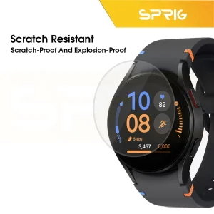 محافظ صفحه نمایش شیشه ای اسپریگ مدل SH-SP مناسب برای ساعت هوشمند سامسونگ Galaxy Watch FE