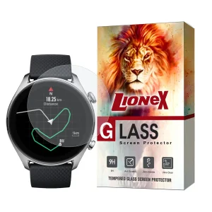 محافظ صفحه نمایش لایونکس مدل WATCHSAFE مناسب برای ساعت هوشمند آمازفیت GTR 42 mm
