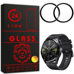 محافظ صفحه نمایش لاین مدل RT007 مناسب برای ساعت هوشمند هوآوی Watch GT3 46mm بسته دو عددی