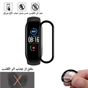 محافظ صفحه نمایش نانو هورس مدل PMH مناسب برای ساعت هوشمند شیائومی Mi Band 4