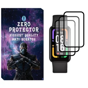 محافظ صفحه نمایش نانو زیرو مدل NZO مناسب برای ساعت هوشمند شیائومی Redmi Smart Band Pro بسته سه عددی