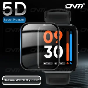 محافظ صفحه نمایش بادیگارد مدل PMMA مناسب برای ساعت هوشمند ريلمی Watch 3 / 3 Pro بسته 3 عددی