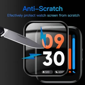 محافظ صفحه نمایش بادیگارد مدل PMMA مناسب برای ساعت هوشمند ريلمی Watch 3 / 3 Pro بسته 3 عددی