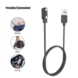 کابل شارژ کروکودیل مدل C-CH مناسب برای ساعت هوشمند K59 Pro / K56 Pro / K59 Pro Ultra / K59 Pro Ultra