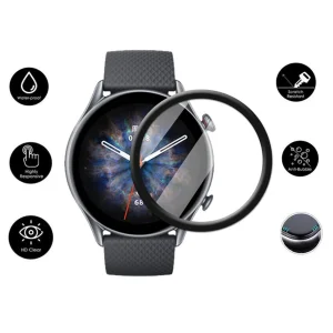 محافظ صفحه نمایش لاین مدل RT007 مناسب برای ساعت هوشمند شیائومی Amazfit GTR 3 Pro بسته سه عددی