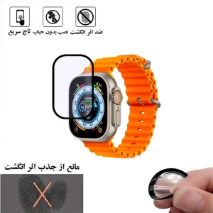 محافظ صفحه نمایش لایونکس مدل PMMAWL مناسب برای ساعت هوشمند T500 Ultra 49mm