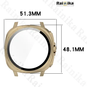 مبدل و محافظ کیس رینیکا مدل SHINE 7Ultra مناسب برای ساعت هوشمند سامسونگ Galaxy Watch 7 44mm