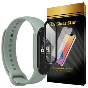 محافظ صفحه نمایش گلس استار مدل GWPM مناسب برای ساعت هوشمند شیائومی Mi Band 6