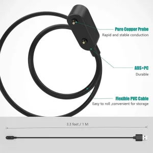 کابل شارژ کروکودیل مدل C-Charge مناسب برای ساعت هوشمند آنر Band 7