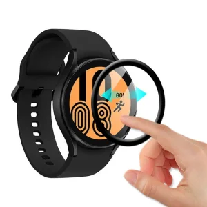 محافظ صفحه نمایش لاین مدل RT007 مناسب برای ساعت هوشمند سامسونگ Galaxy Watch 4 44mm بسته دو عددی