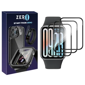 محافظ صفحه نمایش زیرو مدل Nano Pmma ZR مناسب برای ساعت هوشمند شیائومی Smart Band 9 Pro بسته سه عددی