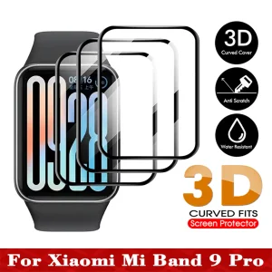 محافظ صفحه نمایش زیرو مدل Nano Pmma ZR مناسب برای ساعت هوشمند شیائومی Smart Band 9 Pro بسته سه عددی