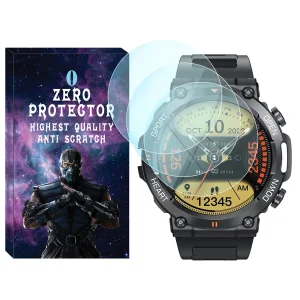 محافظ صفحه نمایش شیشه‌ای زیرو مدل SH-ZR مناسب برای ساعت هوشمند هپی تاچ K56 / K56 Pro / K56 Ultra بسته سه عددی