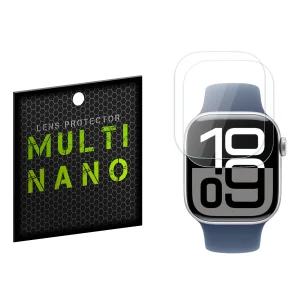 محافظ صفحه نمایش مولتی نانو مدل X-S2T مناسب برای ساعت هوشمند اپل Series 10 46mm Aluminum بسته دو عددی