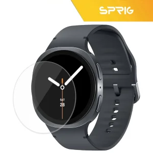 محافظ صفحه نمایش اسپریگ مدل SH-SPG مناسب برای ساعت هوشمند سامسونگ Galaxy Watch 8 40mm مجموعه 2 عددی