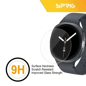 محافظ صفحه نمایش اسپریگ مدل SH-SPG مناسب برای ساعت هوشمند سامسونگ Galaxy Watch 8 40mm مجموعه 2 عددی
