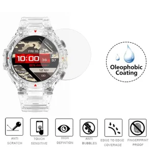محافظ صفحه نمایش لاین مدل RB007 مناسب برای ساعت هوشمند DT5 Sport Gps بسته سه عددی