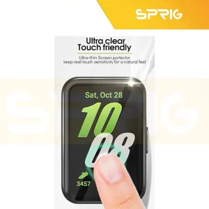 محافظ صفحه نمایش اسپریگ مدل Pmma-SPG مناسب برای ساعت هوشمند سامسونگ Galaxy Watch Fit3
