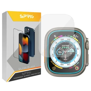 محافظ صفحه نمایش شیشه‌ای اسپریگ مدل SH-SP مناسب برای ساعت هوشمند ویرفیت HK9 Ultra