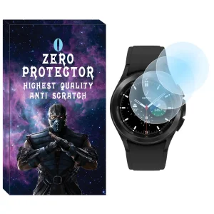 محافظ صفحه نمایش نانو زیرو مدل NZO مناسب برای ساعت هوشمند سامسونگ Galaxy Watch 4 Classic 46mm بسته سه عددی