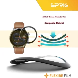 محافظ صفحه نمایش نانو اسپریگ مدل PMMA SPCG مناسب برای ساعت هوشمند میبرو Watch Lite2