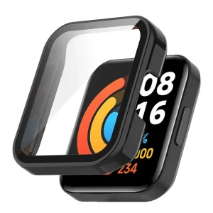 کاور راینو مدل R-CG مناسب برای ساعت هوشمند شیائومی Redmi Watch 2 Lite / Mi Watch 2 Lite به همراه محافظ صفحه نمایش