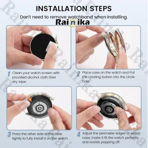 کاور رینیکا مدل SHINE Watch 6 - 40 مناسب برای ساعت هوشمند سامسونگ Galaxy Watch 6 40mm