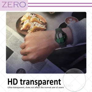 محافظ صفحه نمایش شیشه‌ای زیرو مدل SH-ZR مناسب برای ساعت هوشمند سامسونگ Galaxy watch 6 Classic 47mm بسته دو عددی