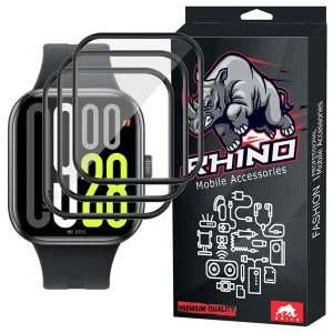 محافظ صفحه نمایش راینو مدل PMMA مناسب برای ساعت هوشمند شیائومی Redmi Watch 5 بسته 3 عددی