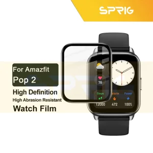 محافظ صفحه نمایش نانو اسپریگ مدل Pmma-SPG مناسب برای ساعت هوشمند امیزفیت Pop 2