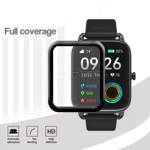 محافظ صفحه نمایش بادیگارد مدل PMMA مناسب برای ساعت هوشمند هایلو RS4 Plus بسته 3 عددی