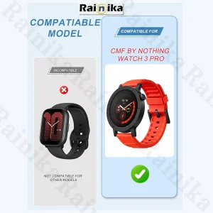 کاور رینیکا مدل SHINE CMF Pro3 مناسب برای ساعت هوشمند 47 میلی‌متری ناتینگ مدل  Nothing CMF Watch Pro 3