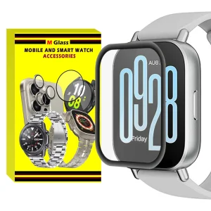 محافظ صفحه نمایش ام‌گلس مدل Pmma-MG مناسب برای ساعت هوشمند شیائومی Redmi Watch 5 Active