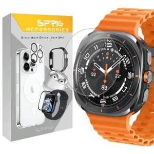 محافظ صفحه نمایش شیشه ای اسپریگ مدل SPG مناسب برای ساعت هوشمند سامسونگ Galaxy watch 7 Ultra