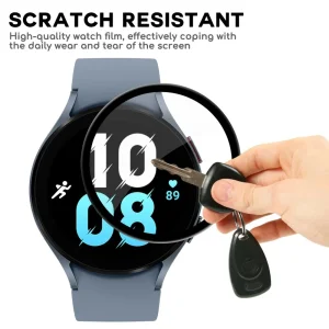 محافظ صفحه نمایش لاین مدل RT007 مناسب برای ساعت هوشمند سامسونگ Galaxy Watch 5 44mm بسته سه عددی