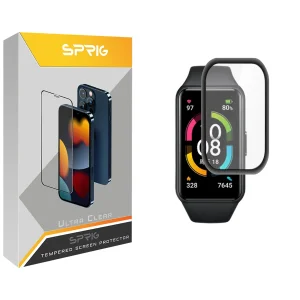 محافظ صفحه نمایش نانو اسپریگ مدل SPG مناسب برای ساعت هوشمند آنر Band 6