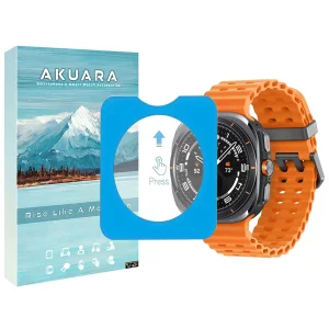 محافظ صفحه نمایش آکوآرا مدل EZ Install مناسب برای ساعت هوشمند Galaxy Watch 7 Ultra 47mm