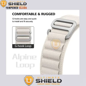 بند آلتیمیت شیلد مدل Alpine Various Color مناسب برای اپل واچ 42 / 44 / 45 / 49 میلی متر مجموعه دو عددی
