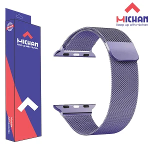 بند میچان مدل Stainless مناسب برای ساعت هوشمند ورنا W45 Max / W49 Ultra / T45 Pro Max