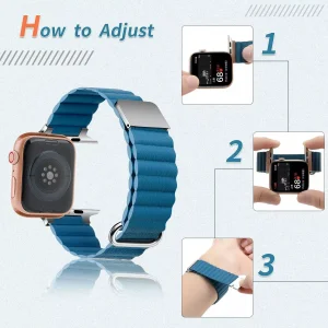 بند گودزیلا مدل Leather Loop مناسب برای اپل واچ Ultra / Ultra 2 49mm