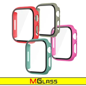 کاور ام‌گلس مدل MG-360 مناسب برای اپل واچ Series 8 Aluminum 41mm / Series 7 Aluminum 41mm به همراه محافظ صفحه نمایش